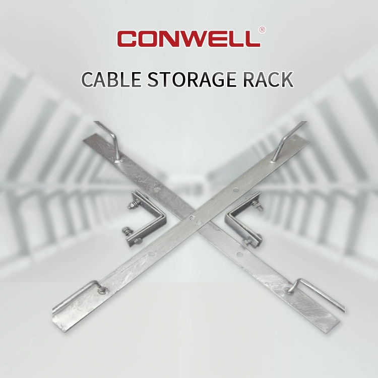 Optical Fiber Cable Accessories ADSS/Opgw Cable Storage Rack/Bracket Use for Pole/Tower