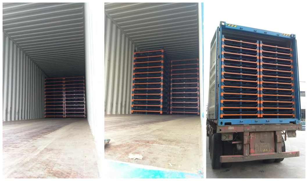 Customised Stackable Wire Mesh Metal Container Storage Pallet Rack