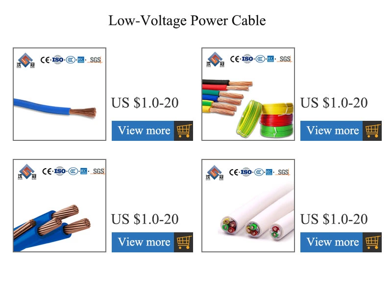 Shenguan PVC/XLPE Insulated Cable Flexible Control Building Electrical Wire Low Voltage Power Cable Underground Cable