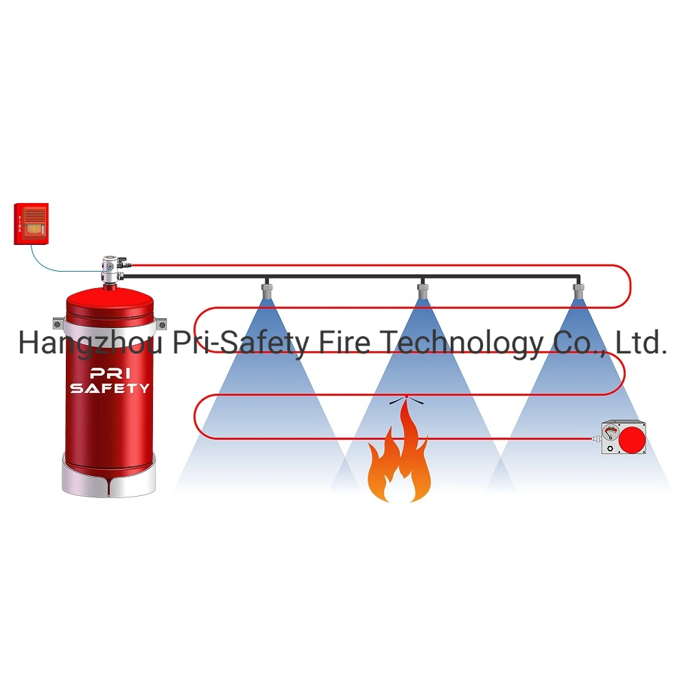 Cable Rack FM-200 Automatic Fire Suppression System