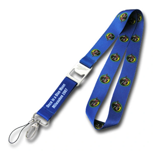 Custom Logo ID Card Badge Holder Nect Strap Promotional Gift Silk Screen Printed Sublimation Polyester Woven Embroidery Nylon Fabric Ribbon Lanyard