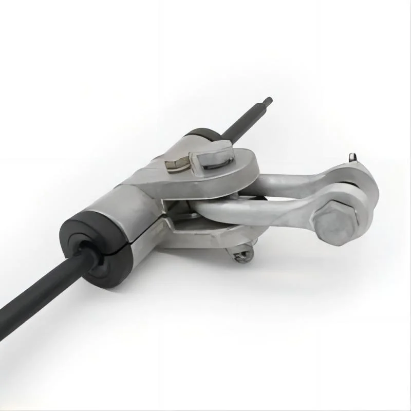 Pole Mounted ADSS Cable Suspension Clamp for Aerial Fiber Optic Cable