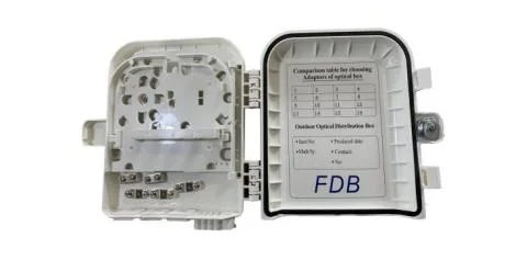 8xsc Adapters FTTH Simplex Optical Fiber Access Terminal Box 208A4