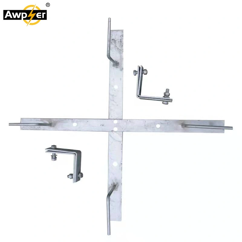 ADSS Power Accessories Galvanized Steel Cable Storage Rack Bracket