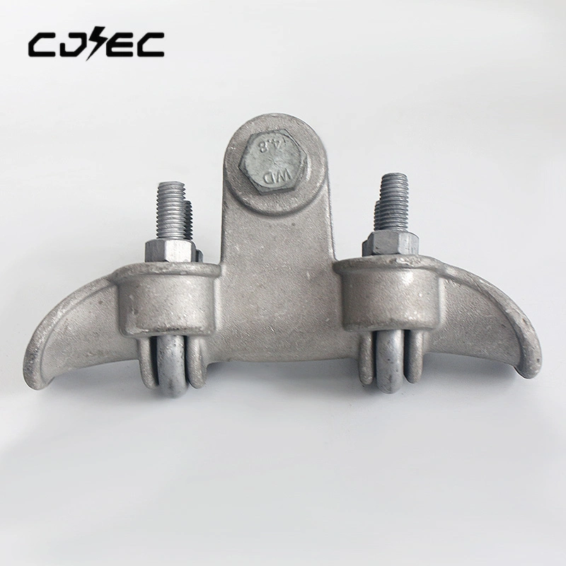 Cgu Overhead Galvanized Aluminium Alloy Strain Pole Clamp Suspension Clamp