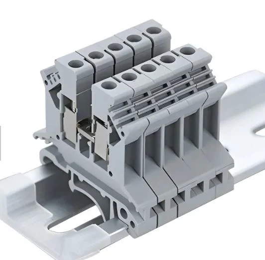 Distribution Box Block on DIN Rail One in Multi out Power Universal Electric Wire Connector Junction Box Terminal Block