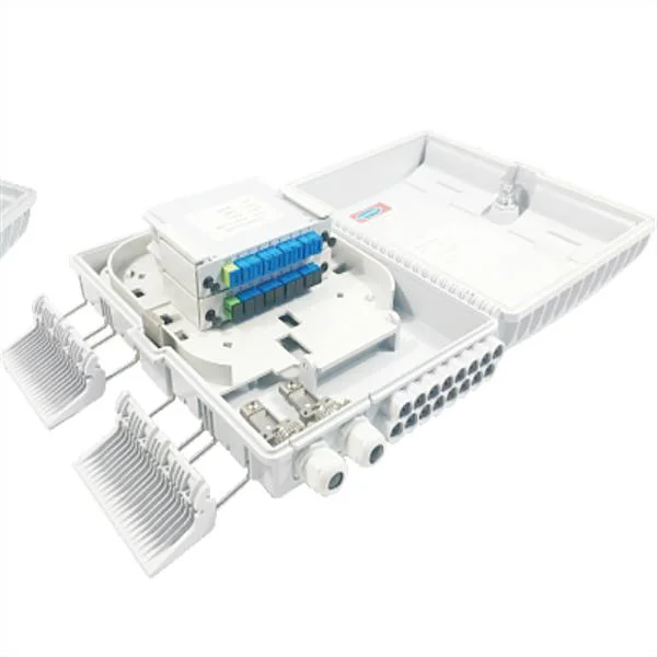 1: 8 Outdoor Wall Mounting 8core FTTH PLC Splitter Distribution Optic Fiber Box