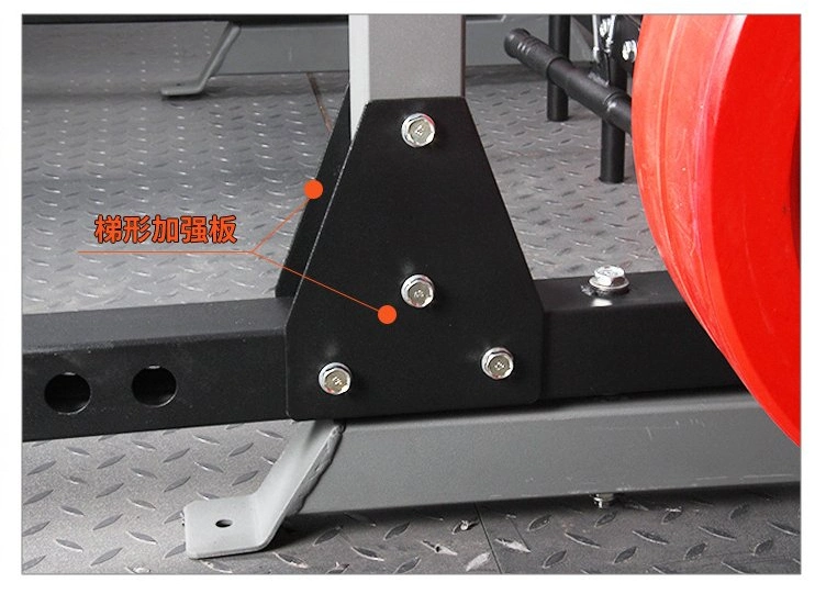 Home Body Building Cable Crossover Multifunctional Power Squat Rack with Weight Lifting Training