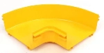 120mm, 240mm, 360mm Electric Cable Tray Yellow PVC Horizontal Tee