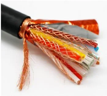 Shielded Copper Computer Cable with PVC Insulation and Overall Copper Screen Cable