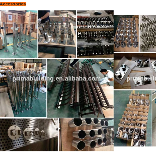 Stainless Steel Stair Railing Design Handrail Post Cable Railing/Wire Rope Fittings