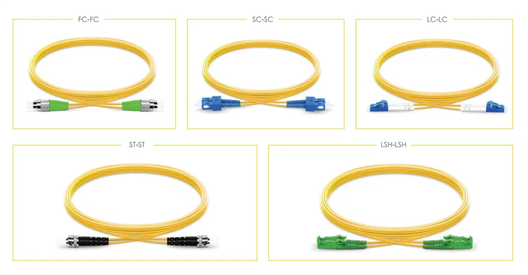 Indoor Optical Fiber Patchc Cord Simplex Duplex Fiber Optic Patch Cord