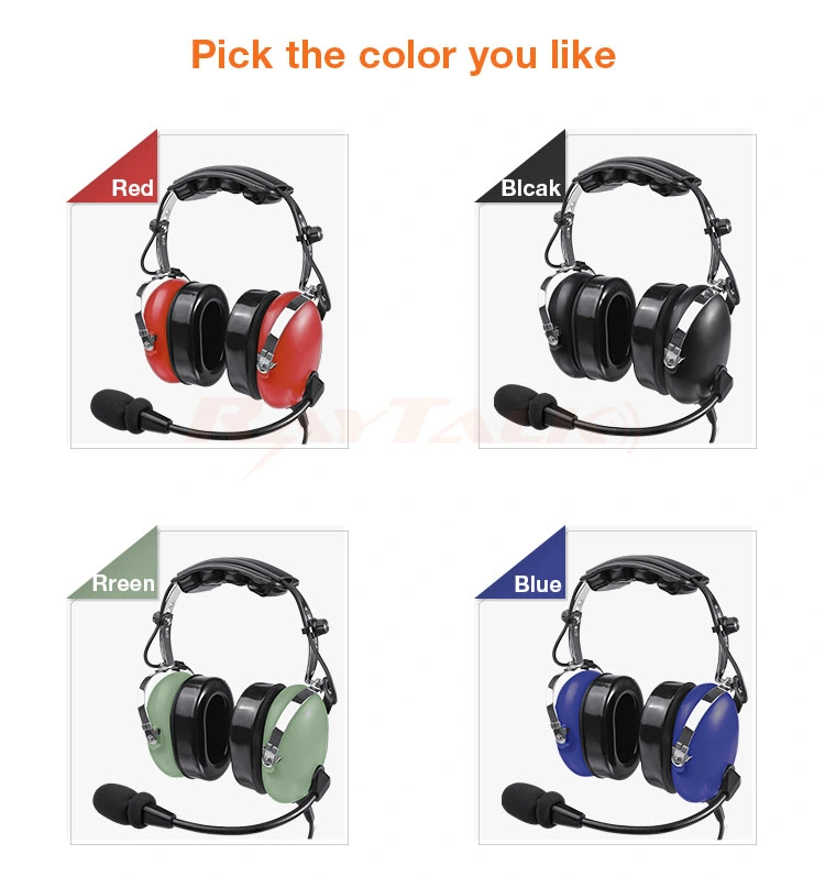 Raytalk General Aviation Headset Pnr Noise Cancelling Headphones