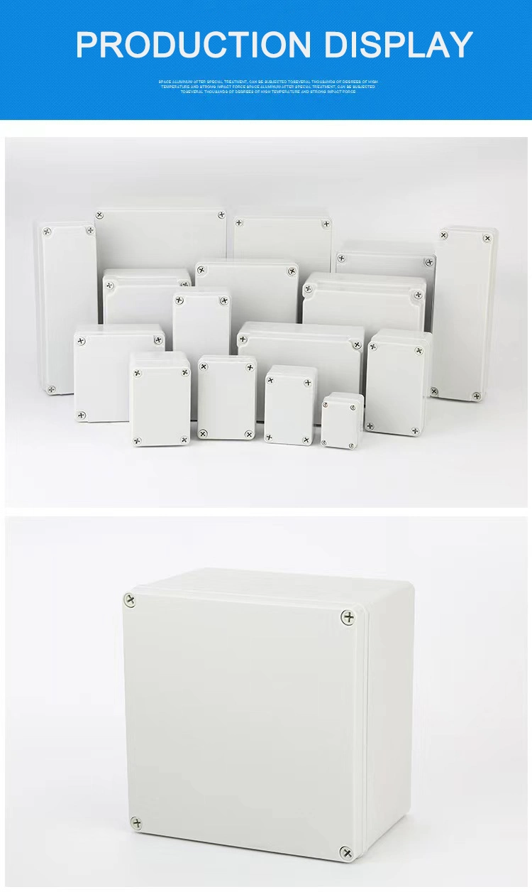 Electrical Junction Box Waterproof Plastic Junction Box Plastic Terminal Box Derivation Box