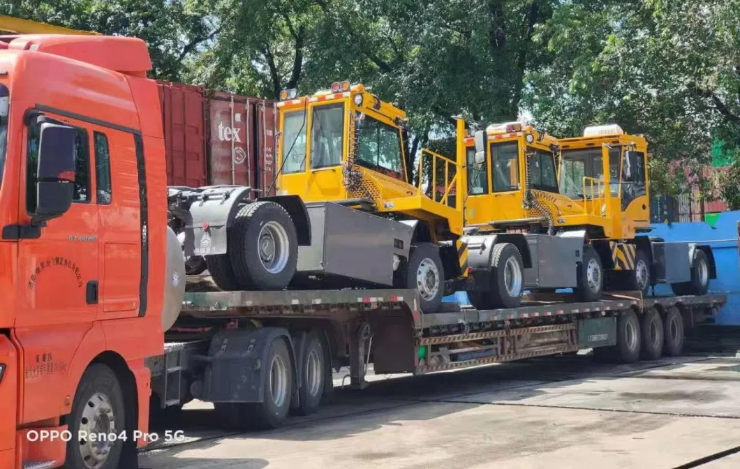 Focus 4X2 6X4 Container Operation Terminal Tractor Shag Truck/Shunt Truck with Fixed/Liftable Fifth Wheel