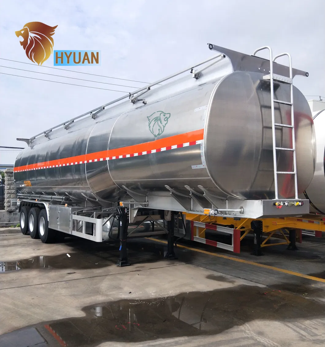 Fuel Tanker Semi-Trailer 45cbm 40cbm Oil Tank Trailer Price