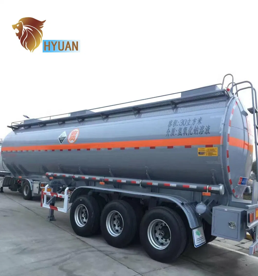 Fuel Tanker Semi-Trailer 45cbm 40cbm Oil Tank Trailer Price