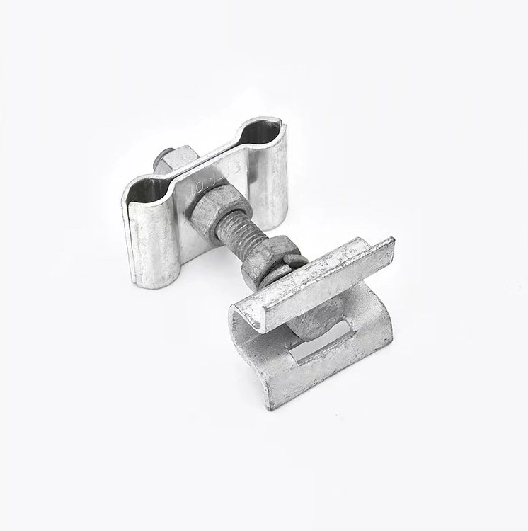 Opgw ADSS Cable Clamps Galvanized Steel Down Lead Clamp for Pole/Tower Use