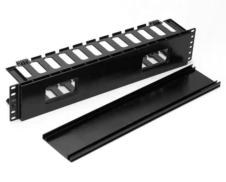ABS Plastic Rack Mount Cable Manager 19inch Organizer Management Tray Server Rack
