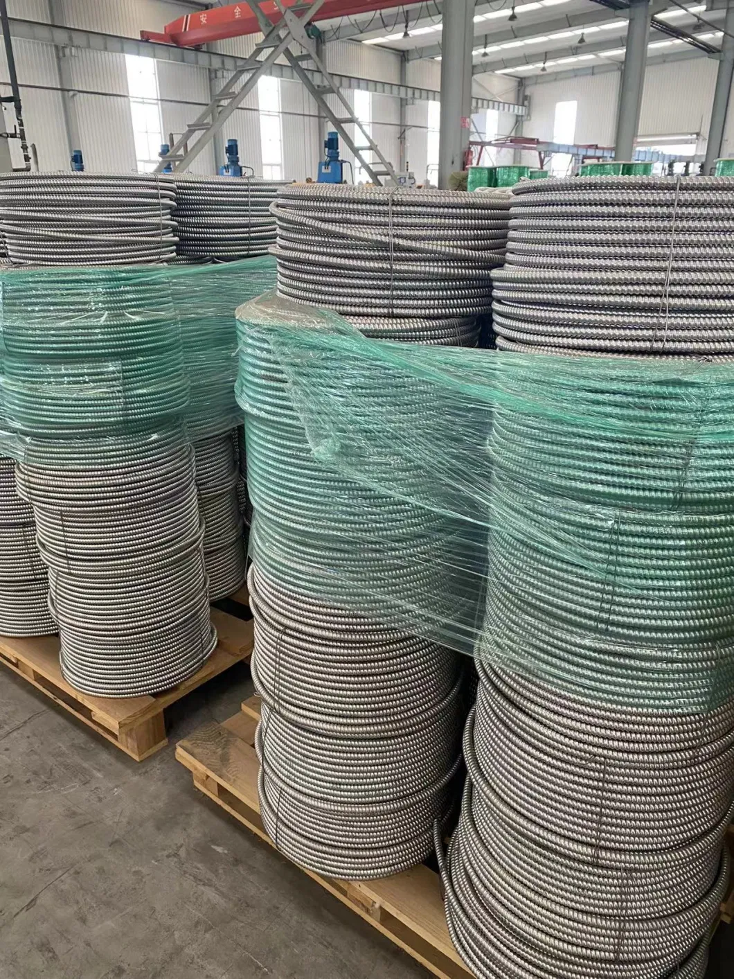 UL Low Voltage 1/0 2/0 3/0 4/0 Aluminum Armored Thhn/Thwn Conductors Green Insulated Grounding Electric Cable Mc Wire