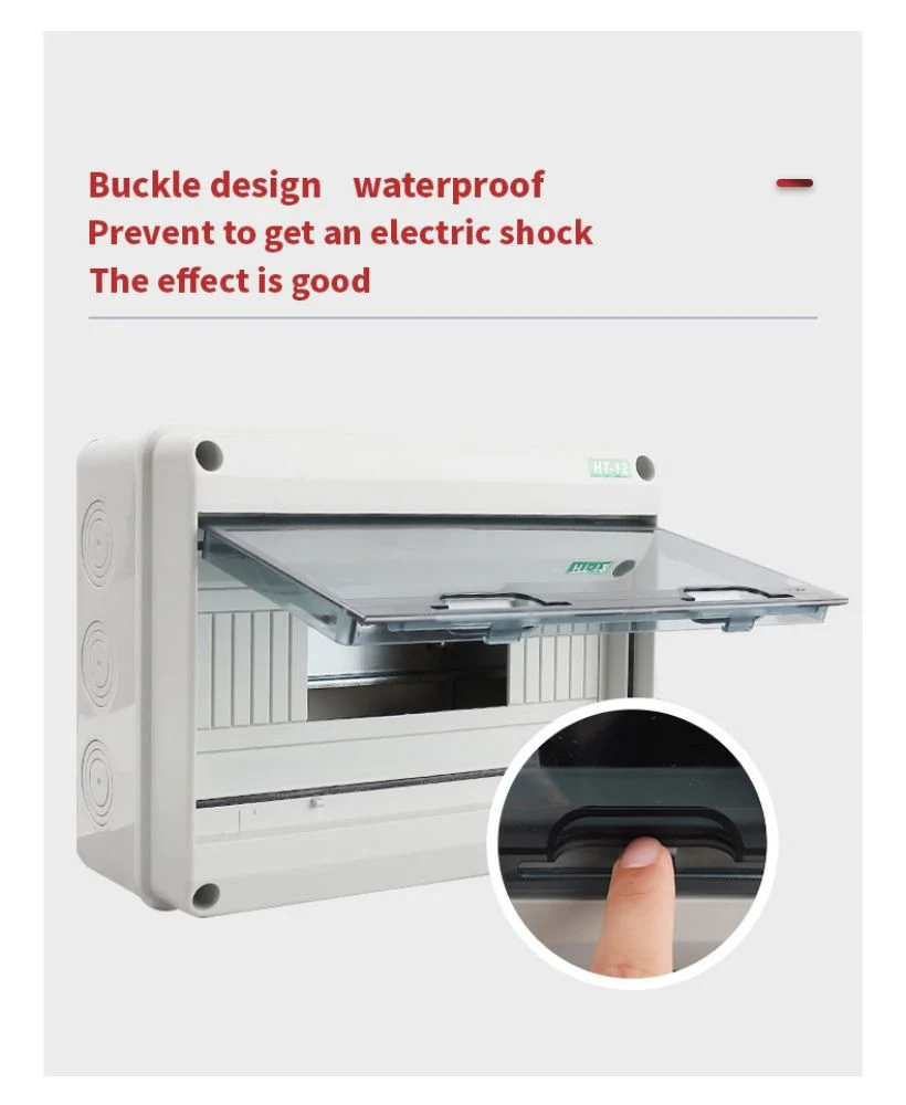 Geya Dxht 5way ABS with Terminal Flush Mounted Surface Mounted Fuse Box Electrical Distribution Boxes Junction Boxes for MCB