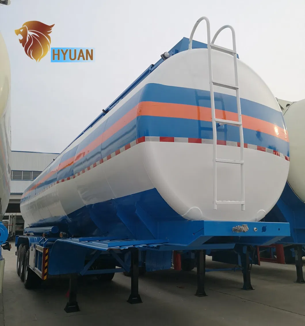 Fuel Tanker Semi-Trailer 45cbm 40cbm Oil Tank Trailer Price