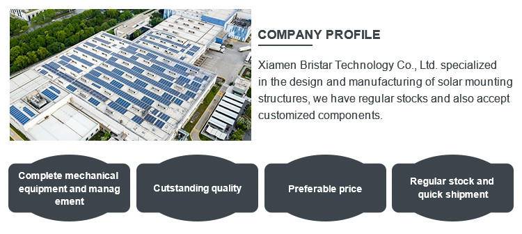 Solar Panel Mounting Brackets/Solar Ballasted Mounting/Solar Roof Mounting Support