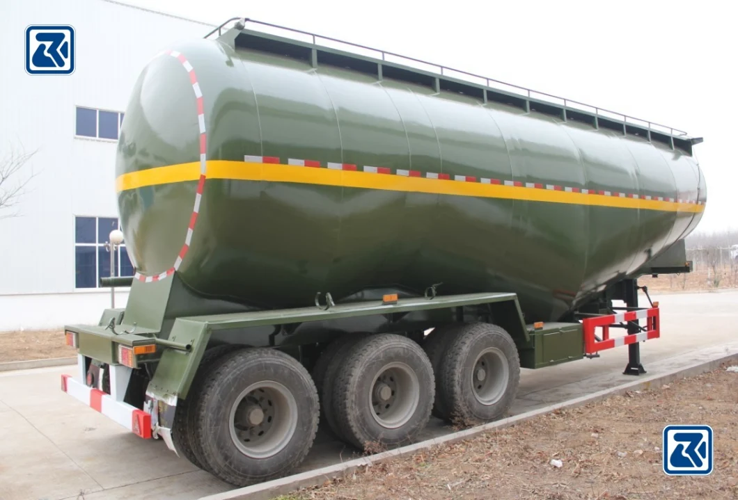 50m3 Cement Bulk Carrier Powder Material Transport Semi-Trailer Truck