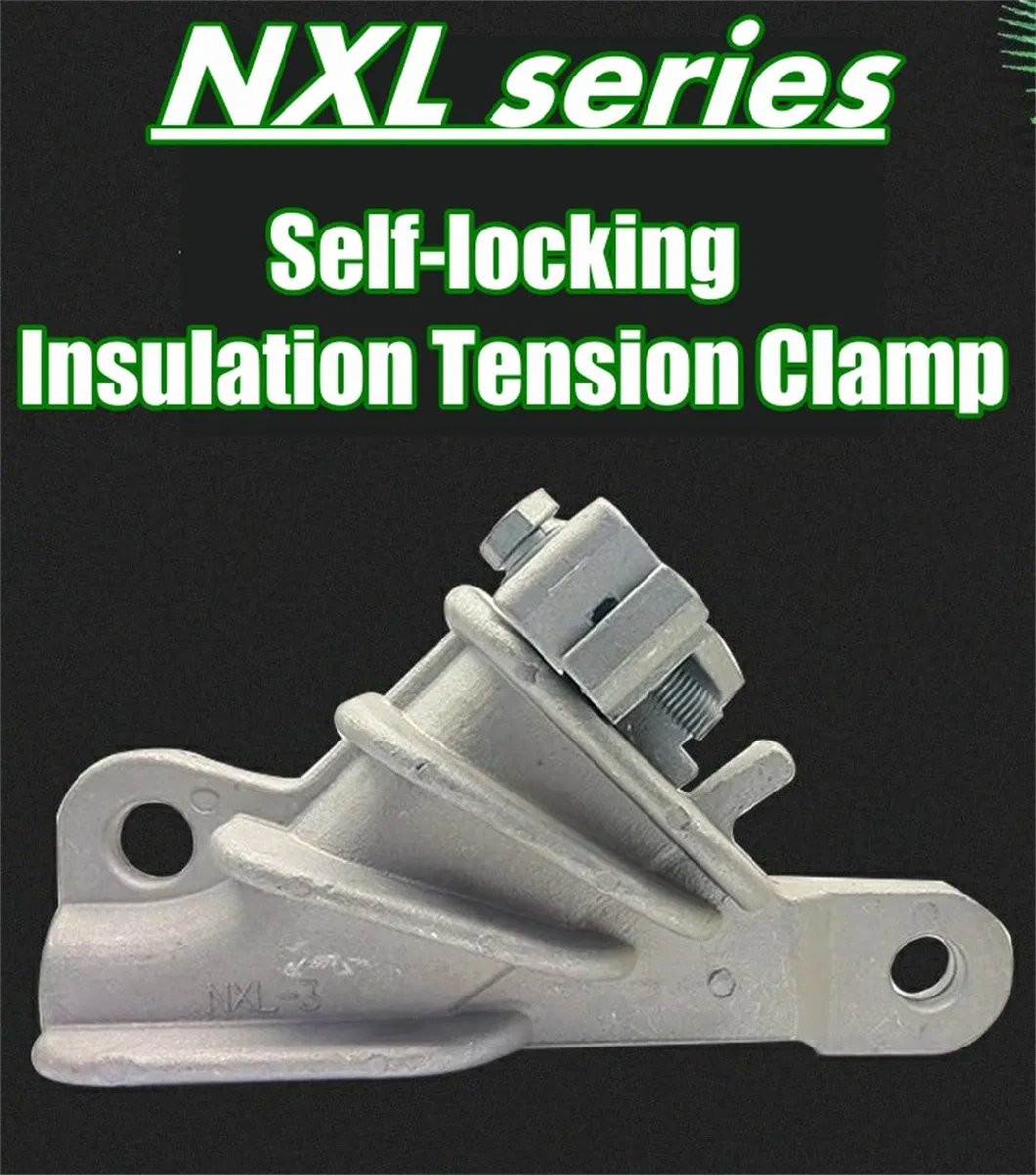 Nxl 35-240mm&sup2; 14.5-36.4kn Wedge Insulation Self-Locking Tension Clamp