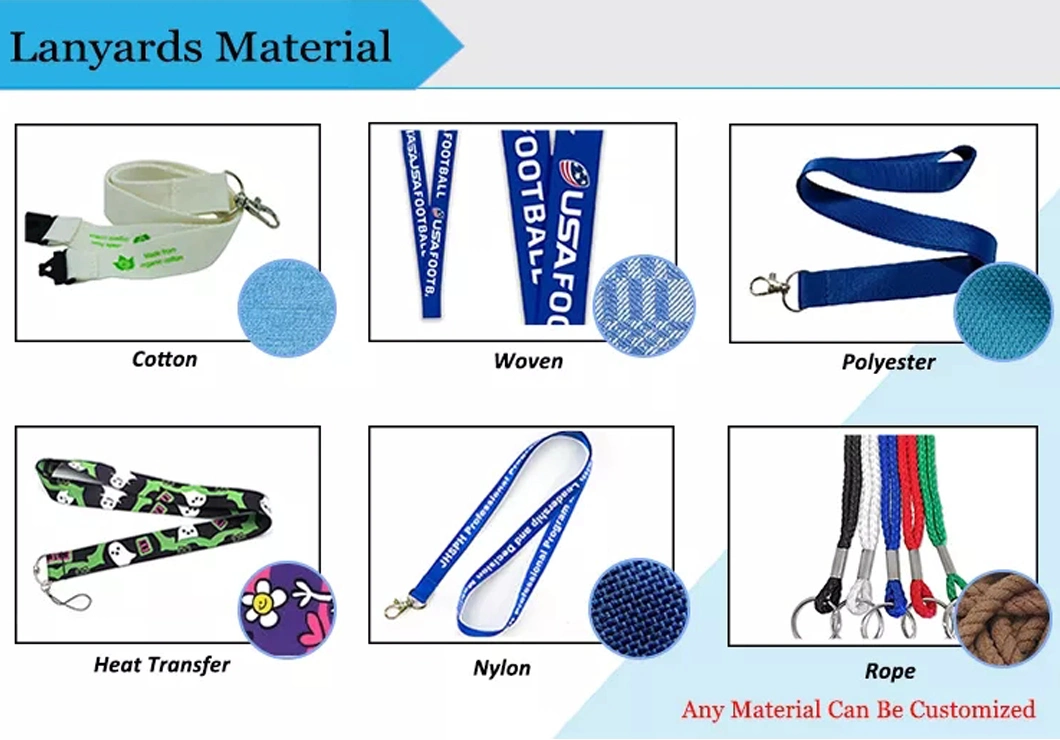 Custom Wholesale Polyester Lanyard Best Price Custom Wallet Lanyard