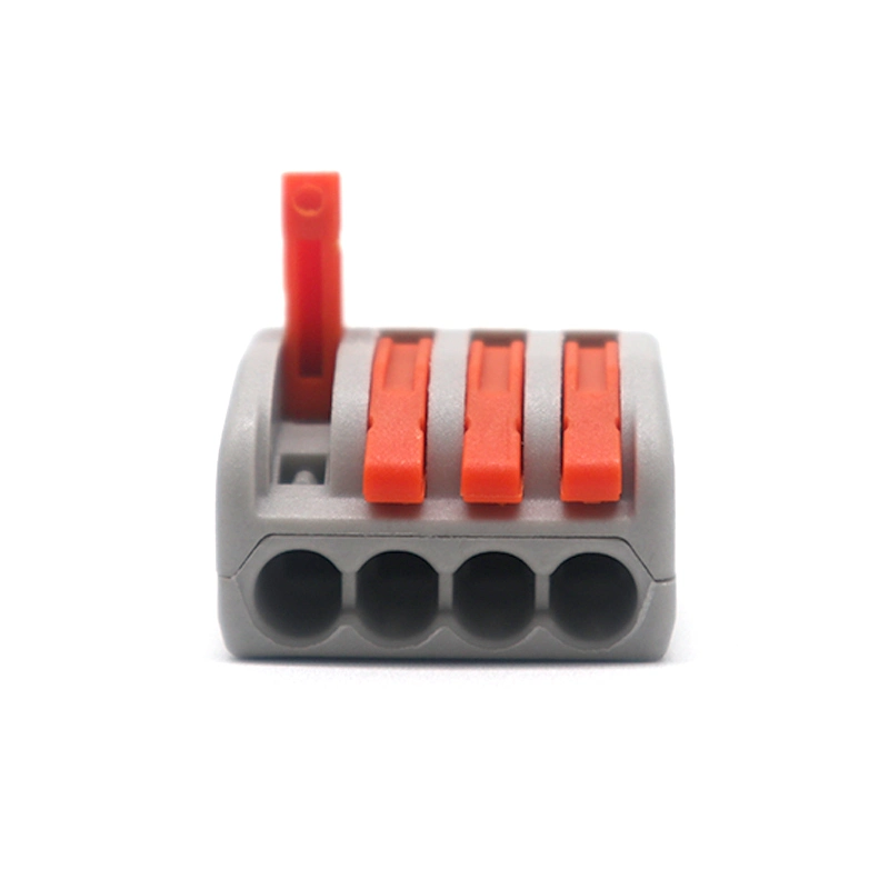 Compact Lever Nut Junction Box Fast Connector Universal Wire Terminal Block Quick Wire Connector