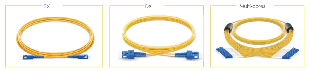 Indoor Optical Fiber Patchc Cord Simplex Duplex Fiber Optic Patch Cord