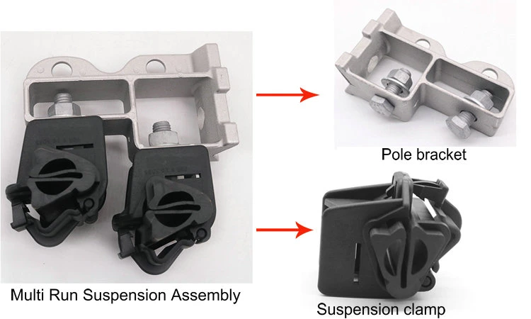 UV Resistant Thermoplastic Multi Run Suspension Assembly