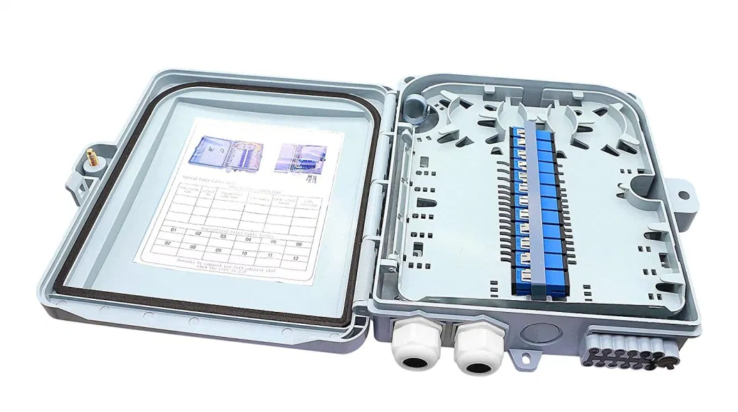 Fdb FTTH 16 Core Fiber Optical Termination Box 16c Outdoor Indoor Optic Access Terminal Splice Splitter Connection Box FTTH Distribution Box