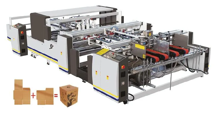 Automatic Twin-Box Folder Gluer Machine, Gluing Machine for Card Board