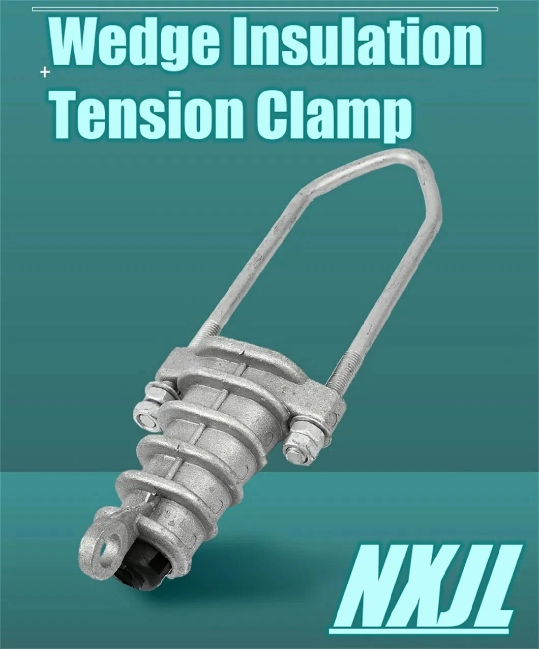 Nxjl 35-240mm 10.8-36.4kn Conductor Aluminum Alloy Tension Clamp of Wedge Insulation for Cable