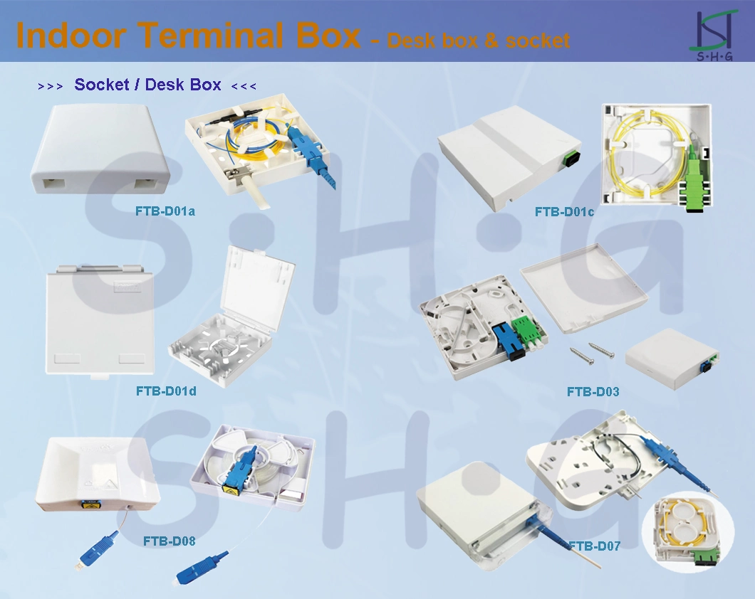 12 Slots FTTX Fiber Optical Terminal Box