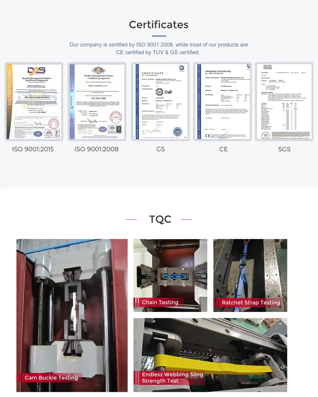 High Quality Construction Lifting Loop Lifting Thread