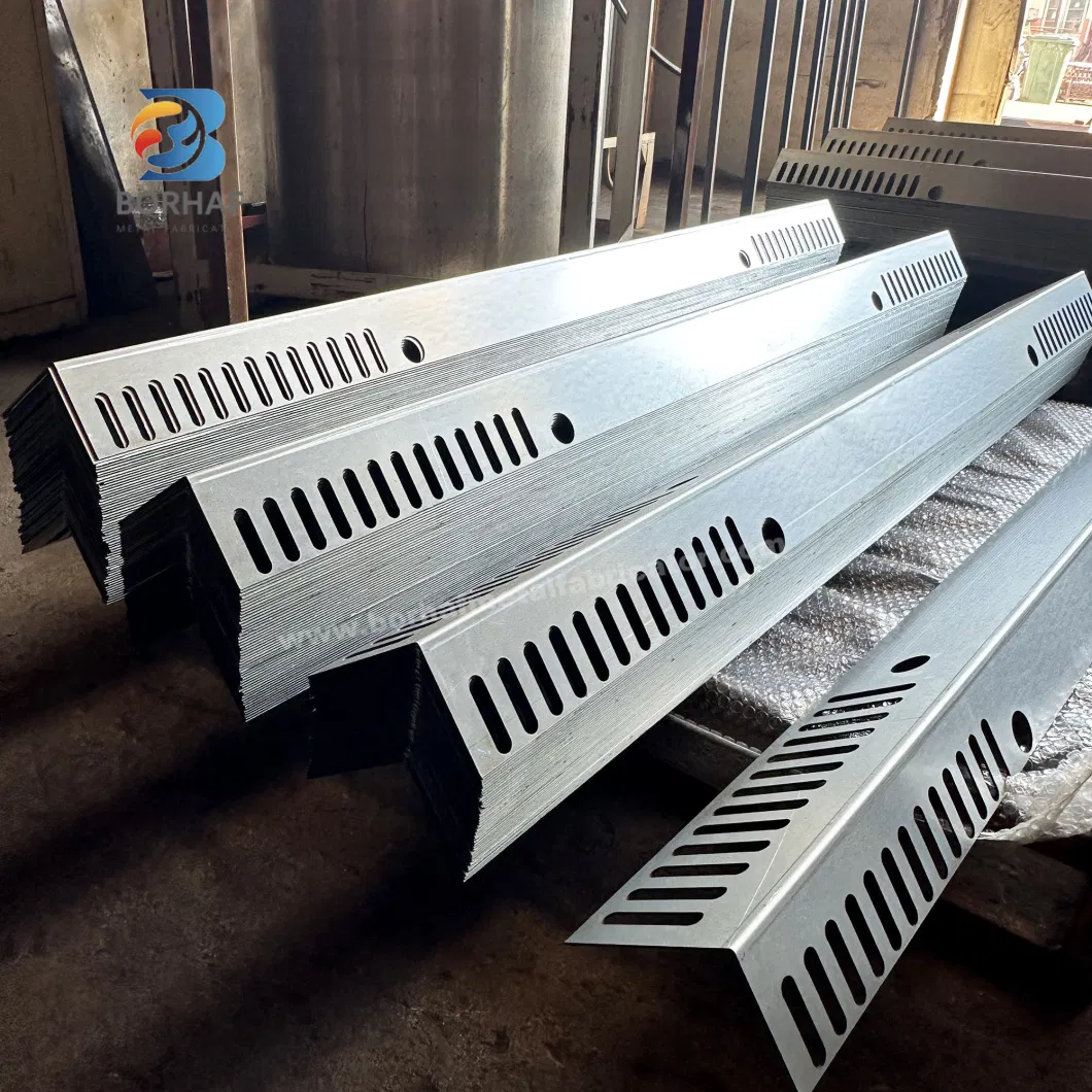 High-Capacity Perforated Ladder Cable Tray with Pre-Galvanized Finish Elevator Spare Parts