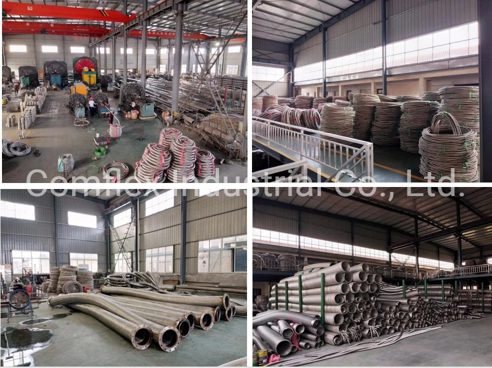 Stainless Steel Corrugated Braid Metal Hose Joint with JIS Fittings