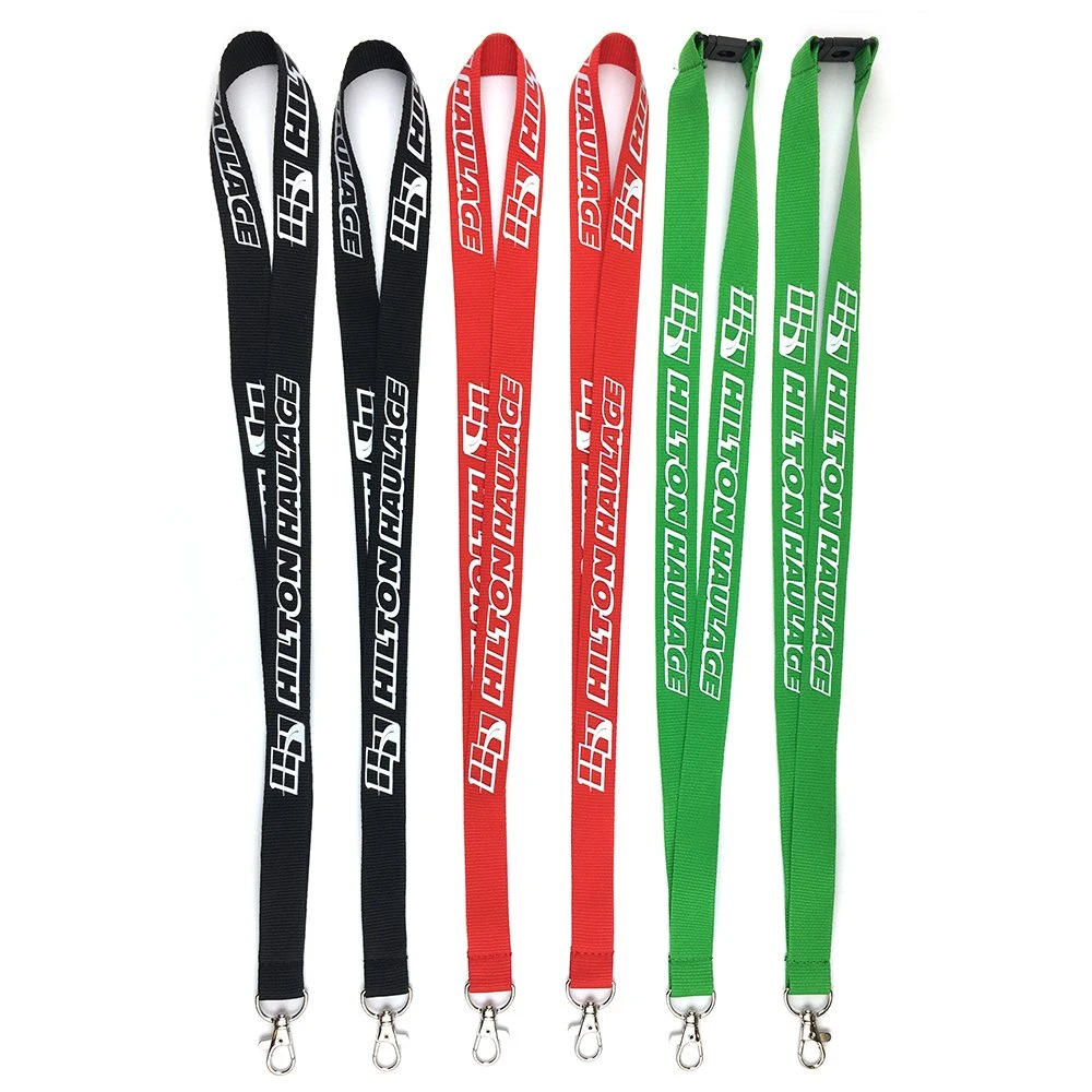 Custom Design Your Own Polyester Silk Screen Printing Lanyard