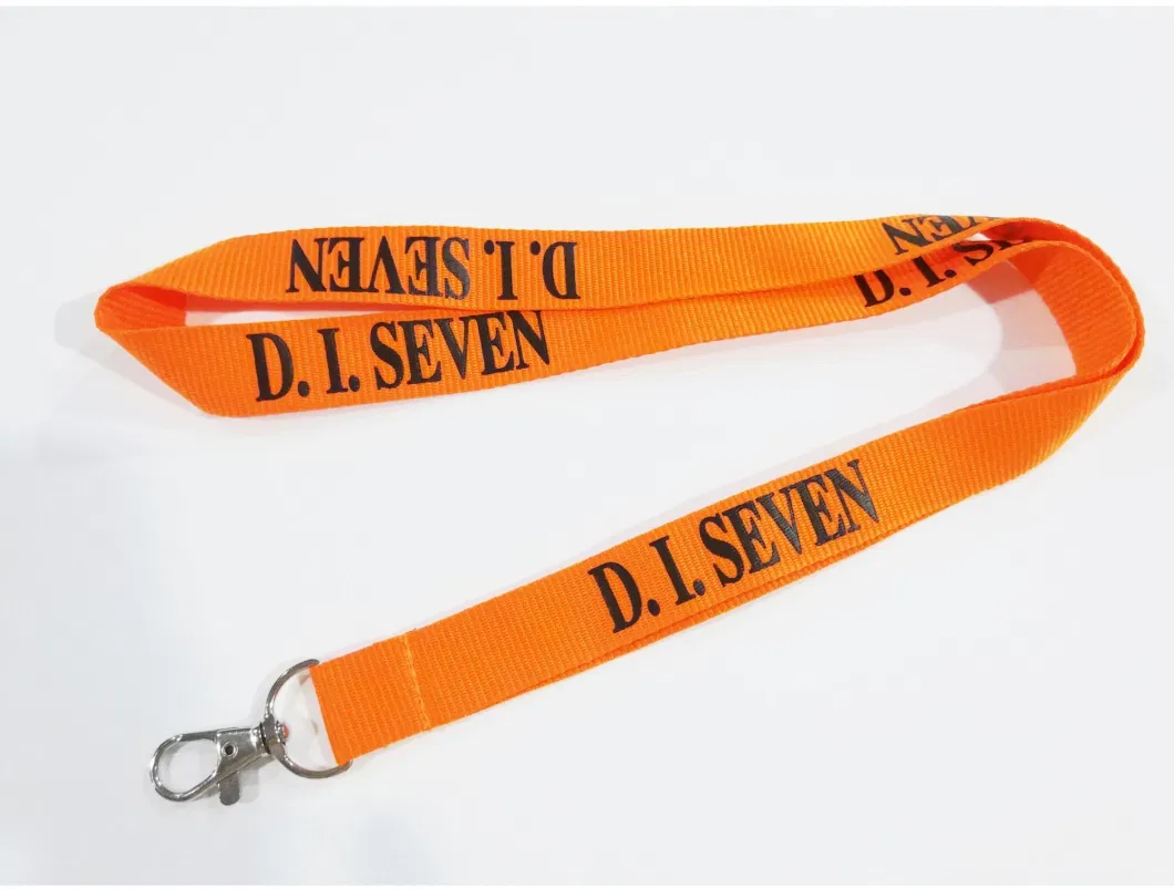 Custom Design Your Own Polyester Silk Screen Printing Lanyard