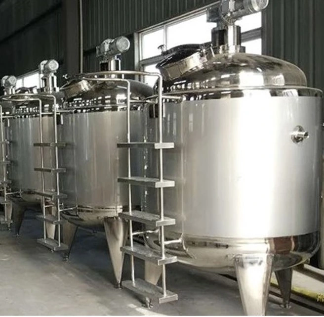 Electric Steam Heating Jacket Tank with Mixer Price