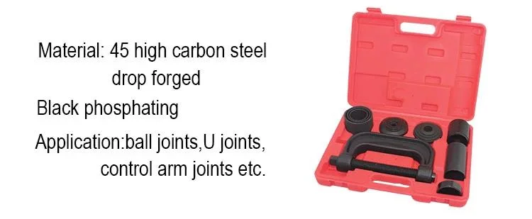 Chinese Factory Wholesale Manufacturer Cusotmized OEM 10PC 4WD Ball Joint Press Tool Kit to Remove Ball Joint DN-B1041