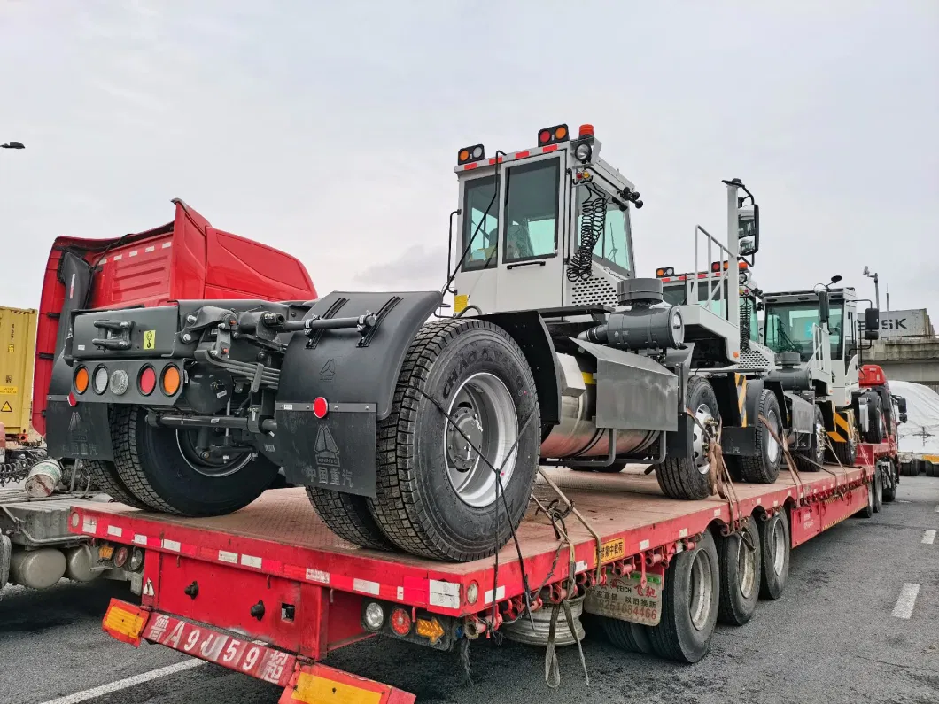 Focus 4X2 6X4 Container Operation Terminal Tractor Shag Truck/Shunt Truck with Fixed/Liftable Fifth Wheel