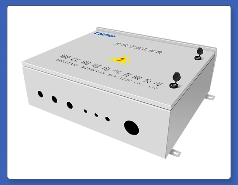 Professional Factory Industrial PV Array Plastic Combiner Box with with Solar Connector