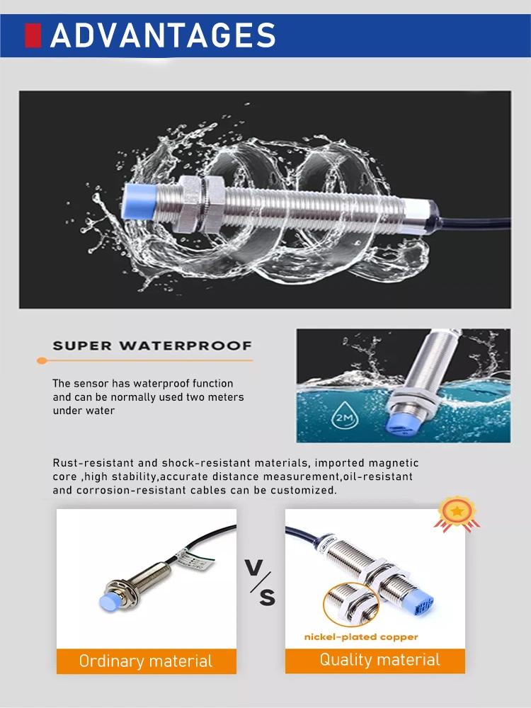 Kjt A13n Waterproof IP65 NPN PNP Manual Adjustment Optical Fiber Amplifier