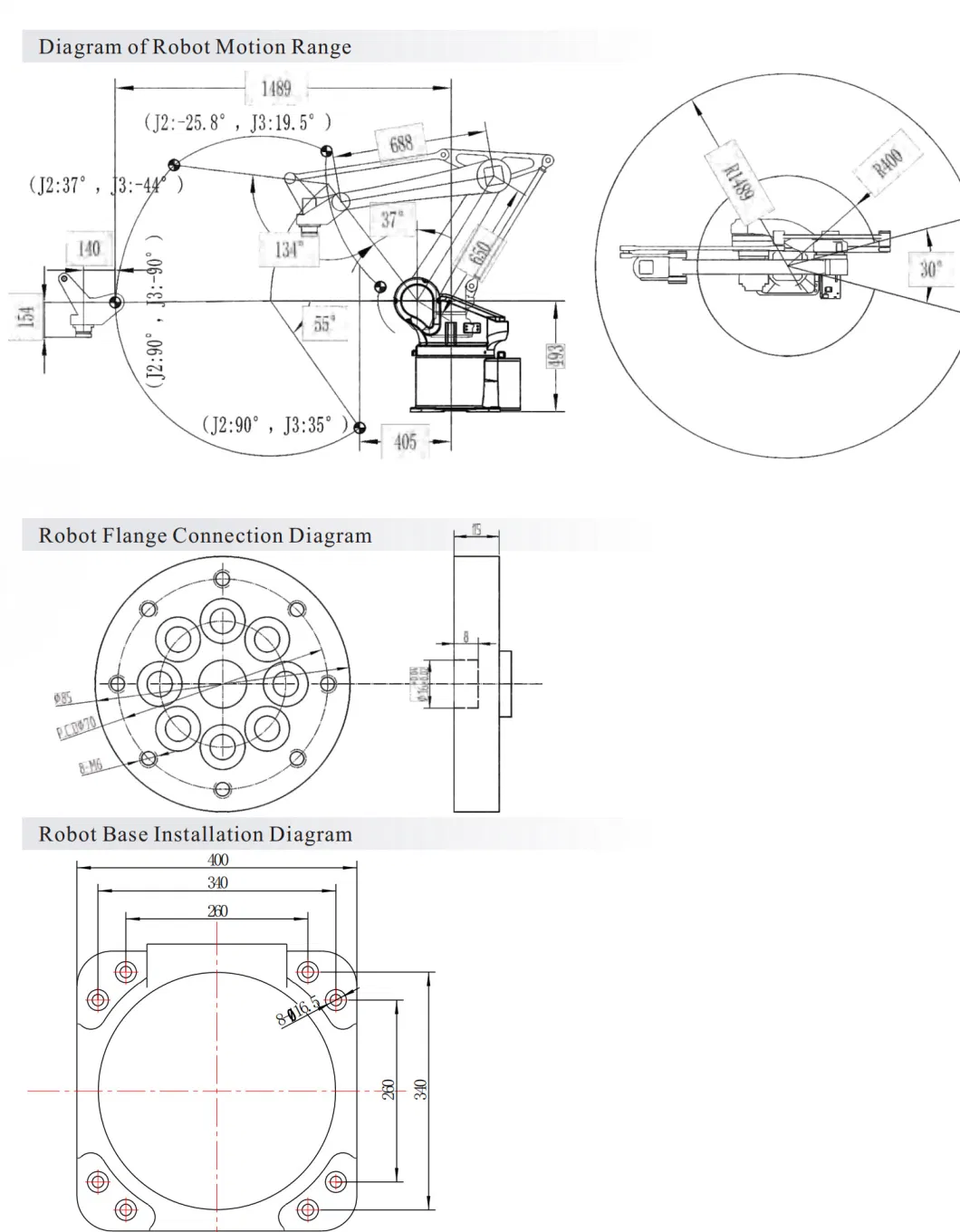 Robot Manipulator Gas Shielded Welding Automatic Handling 6-Dof Mobile Programmable Joint Manipulator