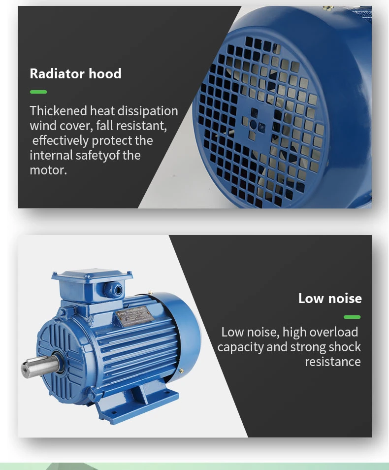 Ie2 Induction Three Phase Electric Motor Side Terminal Box