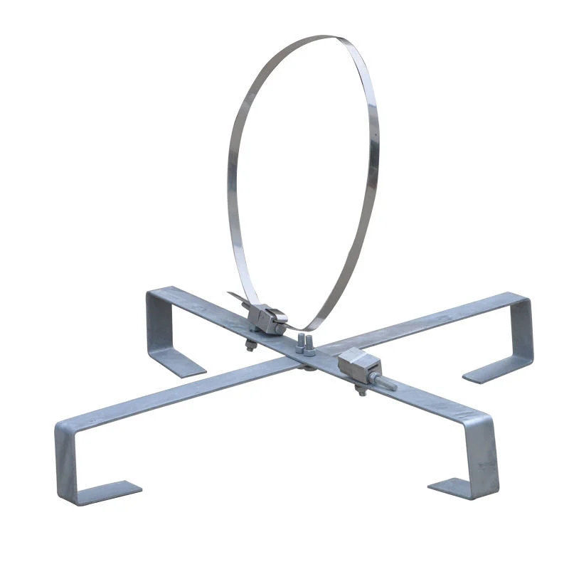 Fitting Aluminum Cable Storage Rack for Pole Optical Cable Storage Rack Optical Cable Fittings